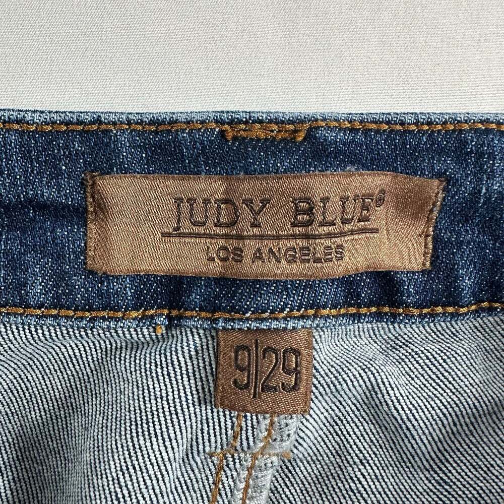 Judy Blue Women's High Rise Wide Leg Jeans Style JB881000 MD Size 9/29 - Picture 4 of 12